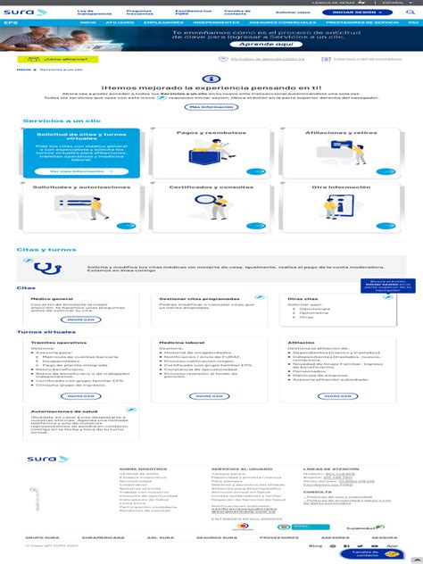 consultar citas sura|Soluciones digitales citas y turnos